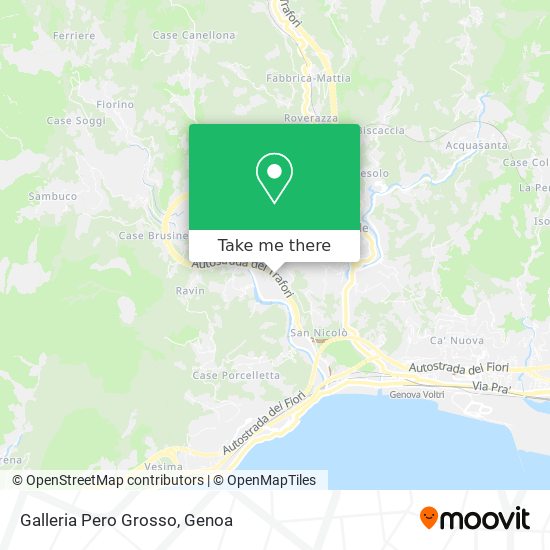 Galleria Pero Grosso map