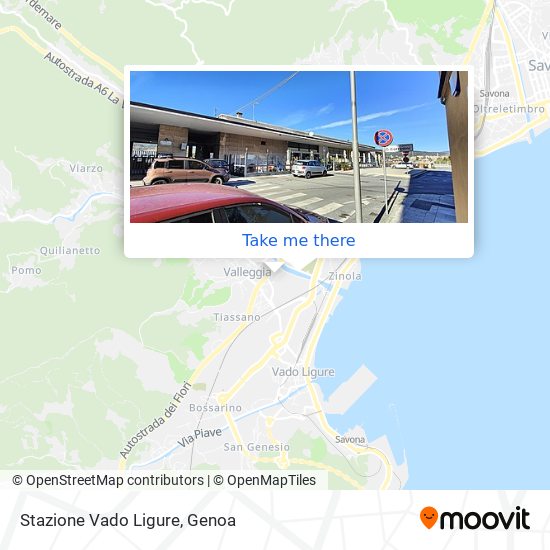 Stazione Vado Ligure map