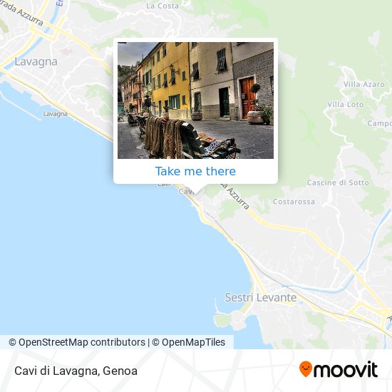 Cavi di Lavagna map