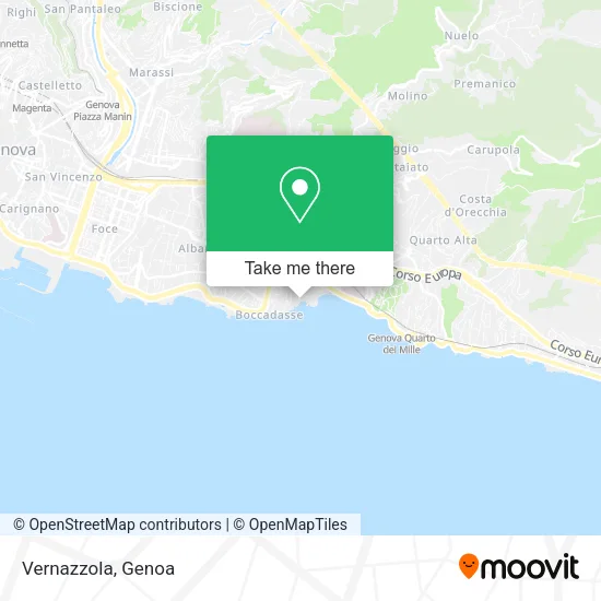 Vernazzola map