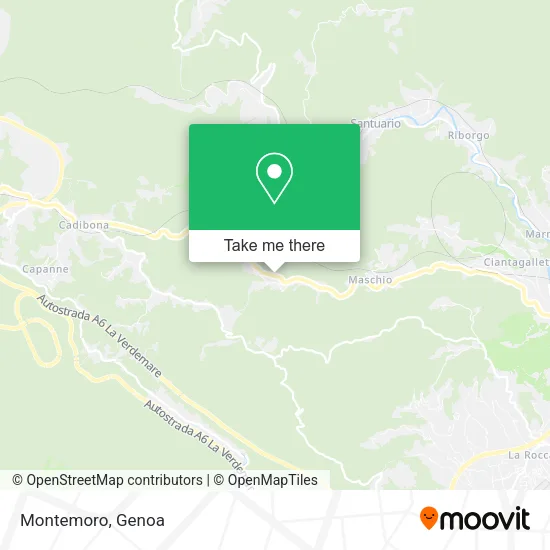 Montemoro map
