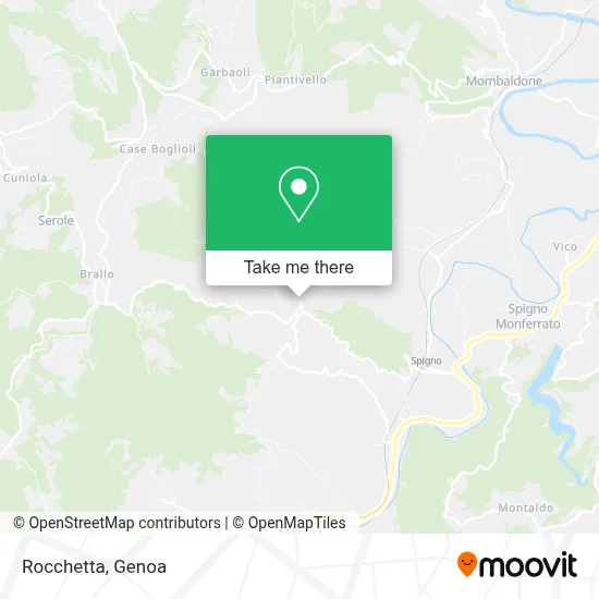 Rocchetta map