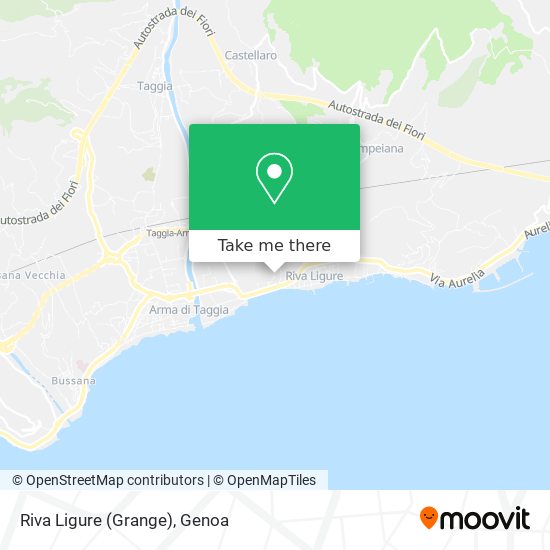 Riva Ligure (Grange) map