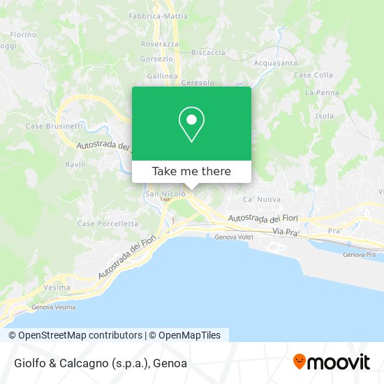 Giolfo & Calcagno (s.p.a.) map