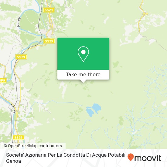 Societa' Azionaria Per La Condotta Di Acque Potabili map