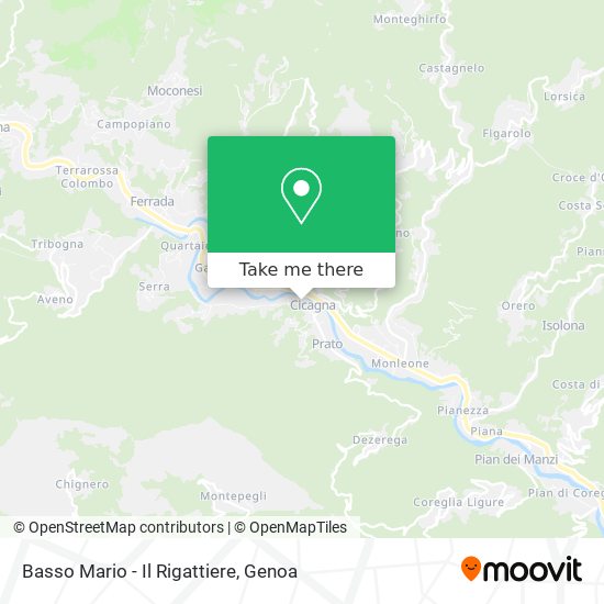 Basso Mario - Il Rigattiere map