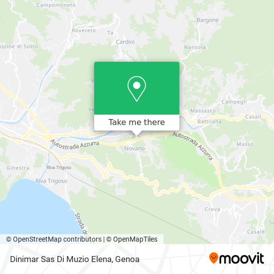 Dinimar Sas Di Muzio Elena map