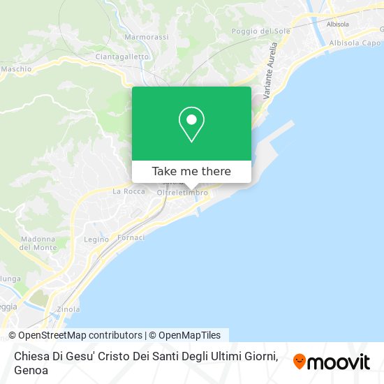 Chiesa Di Gesu' Cristo Dei Santi Degli Ultimi Giorni map