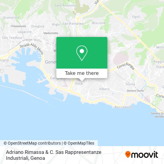 Adriano Rimassa & C. Sas Rappresentanze Industriali map