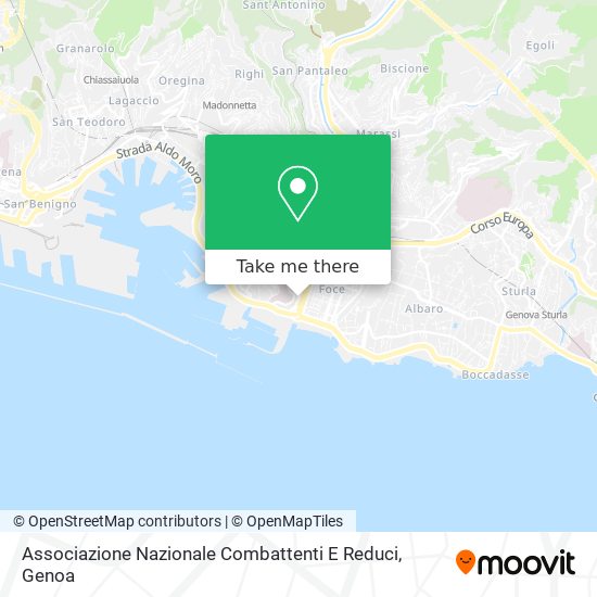 Associazione Nazionale Combattenti E Reduci map