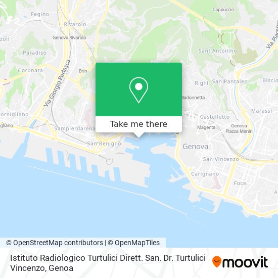 Istituto Radiologico Turtulici Dirett. San. Dr. Turtulici Vincenzo map