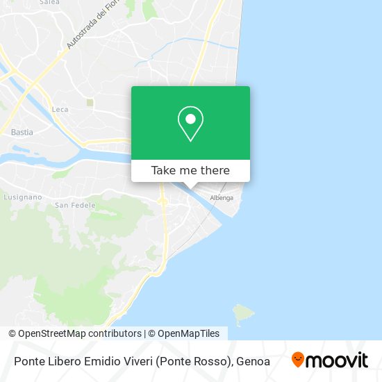 Ponte Libero Emidio Viveri (Ponte Rosso) map