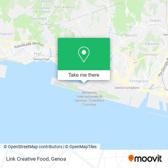 Link Creative Food map