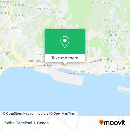 Salita Capelloni 1 map