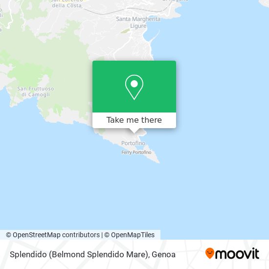 Splendido (Belmond Splendido Mare) map