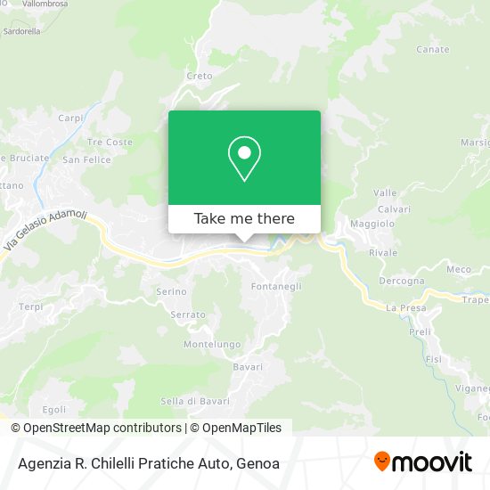 Agenzia R. Chilelli Pratiche Auto map