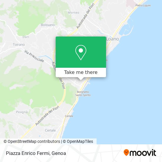 Piazza Enrico Fermi map