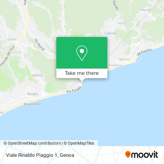 Viale Rinaldo Piaggio 1 map