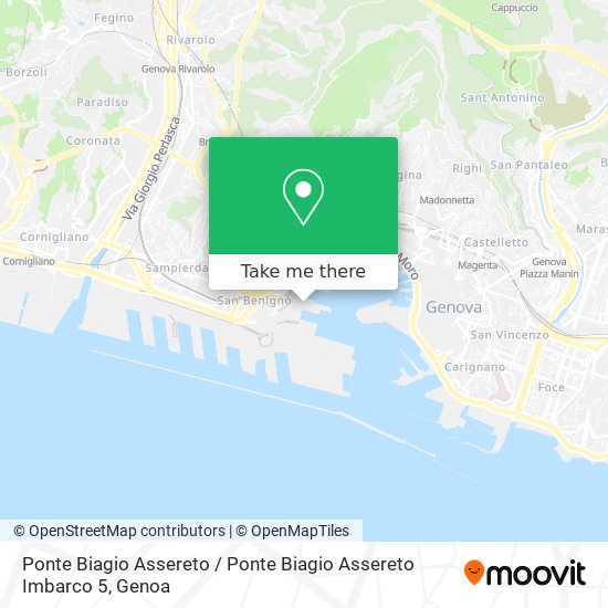 Ponte Biagio Assereto / Ponte Biagio Assereto Imbarco 5 map