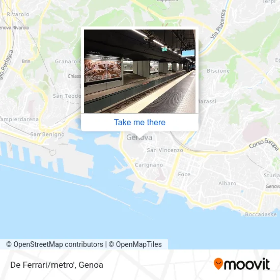 De Ferrari/metro' map