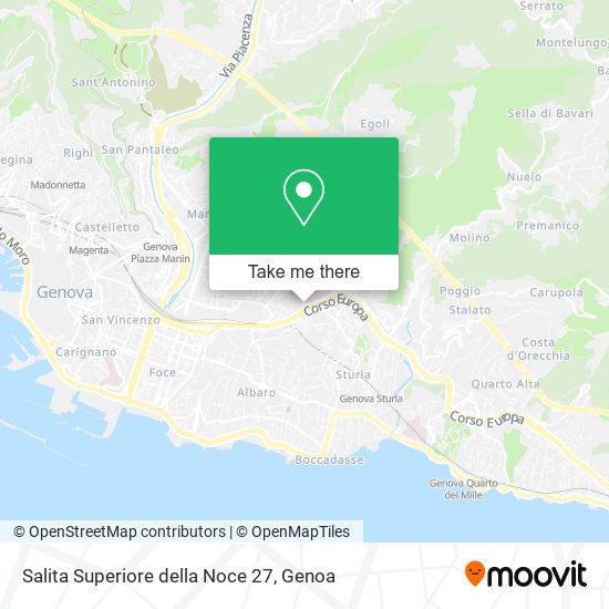 Salita Superiore della Noce  27 map