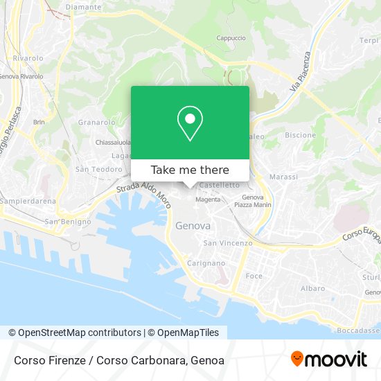 Corso Firenze / Corso Carbonara map