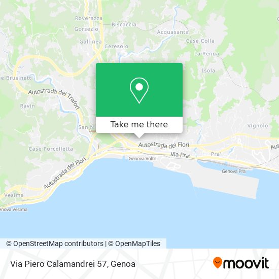 Via Piero Calamandrei  57 map