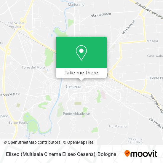 Eliseo (Multisala Cinema Eliseo Cesena) map