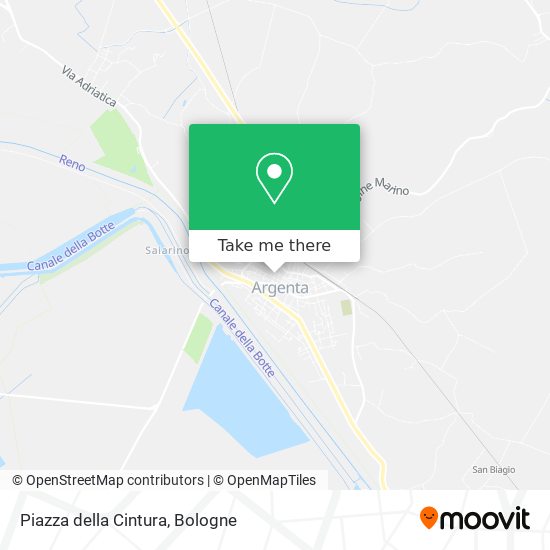 Piazza della Cintura map