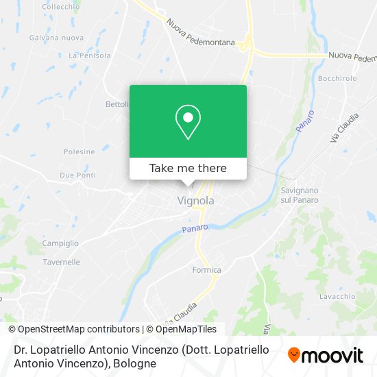 Dr. Lopatriello Antonio Vincenzo map