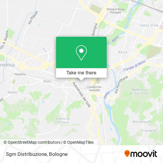 Sgm Distribuzione map