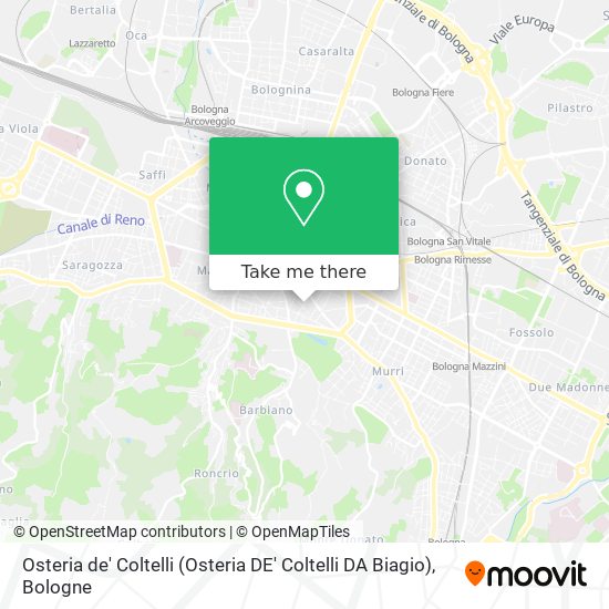 Osteria de' Coltelli (Osteria DE' Coltelli DA Biagio) map