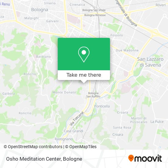 Osho Meditation Center map