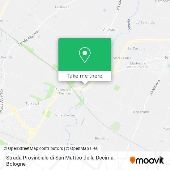 Strada Provinciale di San Matteo della Decima map