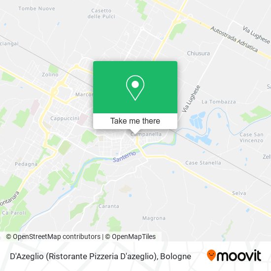 D'Azeglio (Ristorante Pizzeria D'azeglio) map