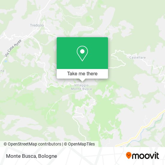 Monte Busca map