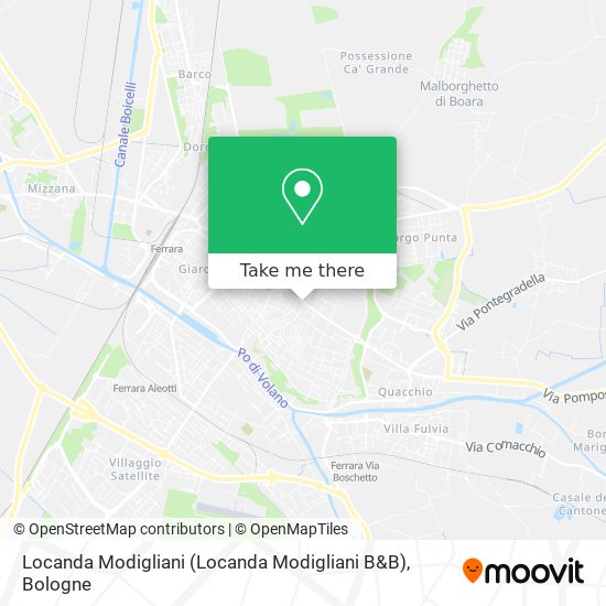 Locanda Modigliani (Locanda Modigliani B&B) map