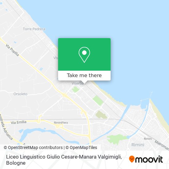 Liceo Linguistico Giulio Cesare-Manara Valgimigli map
