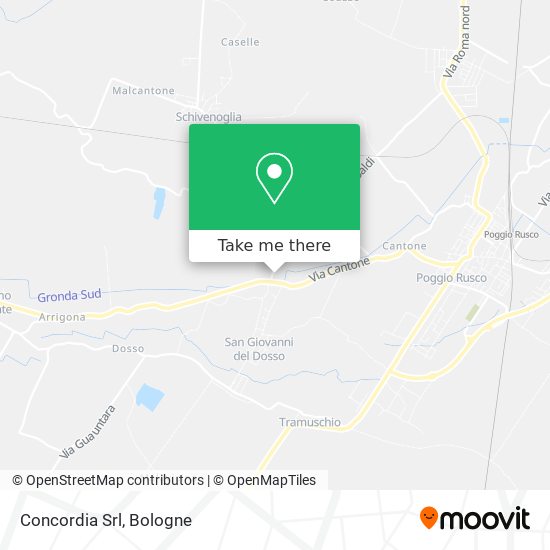 Concordia Srl map