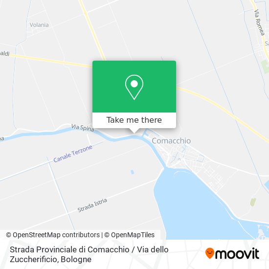Strada Provinciale di Comacchio / Via dello Zuccherificio map