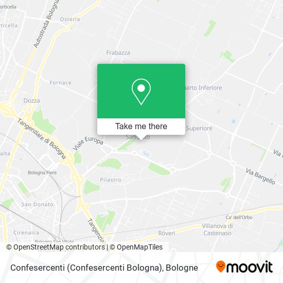 Confesercenti (Confesercenti Bologna) map