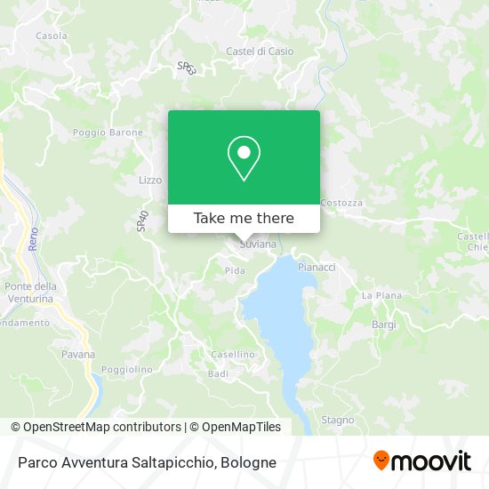 Parco Avventura Saltapicchio map