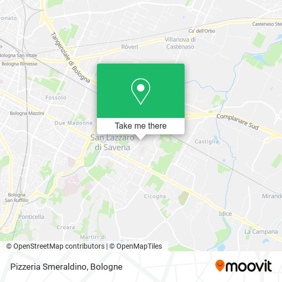 Pizzeria Smeraldino map
