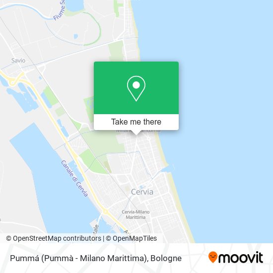 Pummá (Pummà - Milano Marittima) map