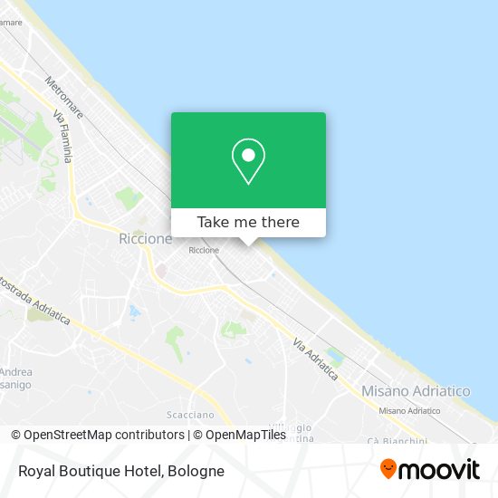 Royal Boutique Hotel map