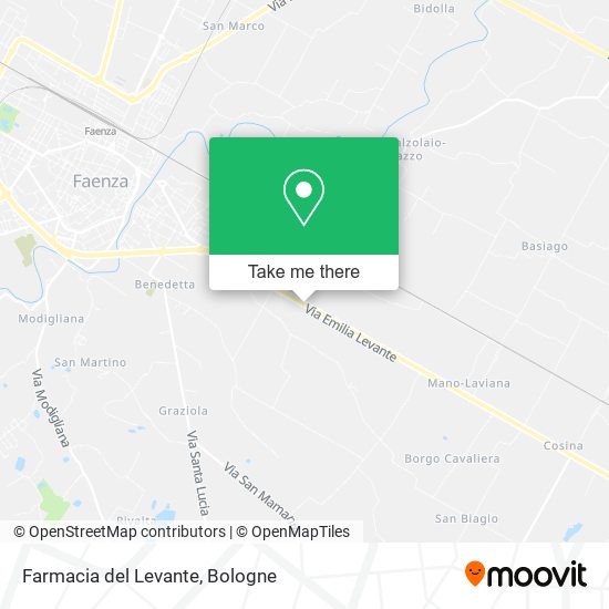 Farmacia del Levante map