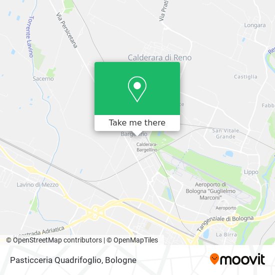 Pasticceria Quadrifoglio map