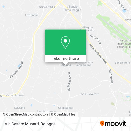 Via Cesare Musatti map