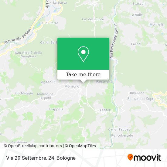 Via 29 Settembre, 24 map