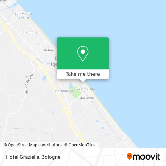 Hotel Graziella map